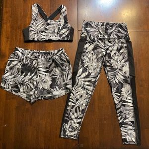 Girls Old navy athletic set